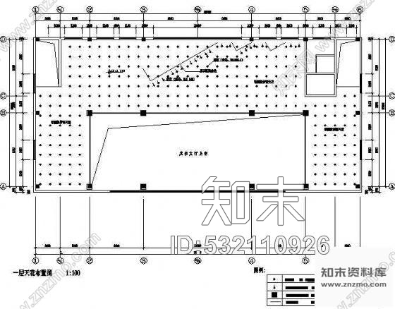 施工图某汽车销售服务中心装修图cad施工图下载【ID:532110926】