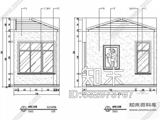 施工图四川某花园小区售楼处室内装修施工图含效果cad施工图下载【ID:532073707】