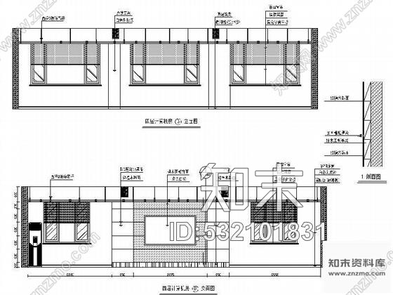 施工图浙江房地产公司办公层装修图cad施工图下载【ID:532101831】