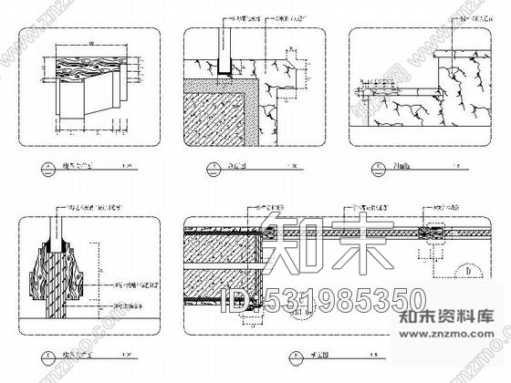 施工图重庆新中式风格四层别墅装修图含效果cad施工图下载【ID:531985350】