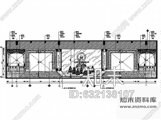 施工图山东国内首创室内大型佛教主题文化产业园设计施工图含效果cad施工图下载【ID:632138107】