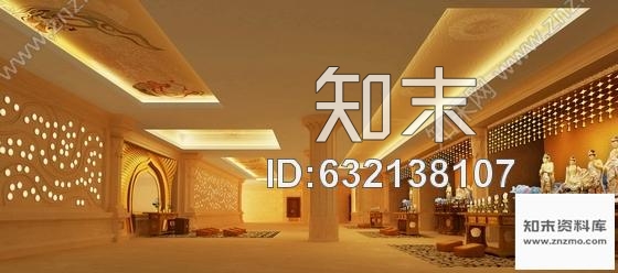 施工图山东国内首创室内大型佛教主题文化产业园设计施工图含效果cad施工图下载【ID:632138107】