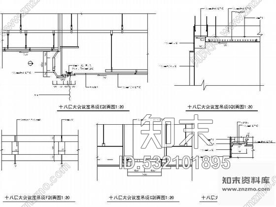 施工图某办公楼大会议室施工图cad施工图下载【ID:532101895】