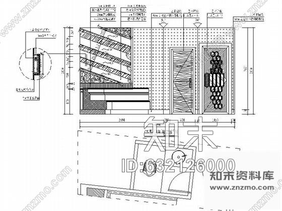 施工图厦门量贩式KTV包厢室内装修施工图cad施工图下载【ID:632126000】