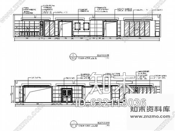 施工图酒店豪华男浴区室内装修图cad施工图下载【ID:632118036】