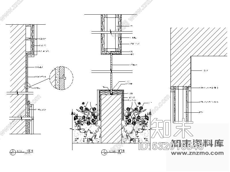 施工图无锡某小区茶吧会所室内装修图含效果cad施工图下载【ID:532016548】