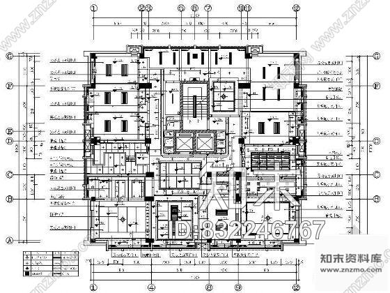 图块/节点办公楼平面设计图cad施工图下载【ID:832246767】