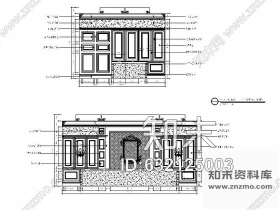 施工图夜总会梦幻时尚VIP包厢装修施工图cad施工图下载【ID:632125003】