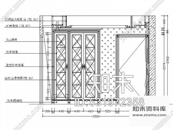 施工图原创西欧3层迷你型别墅2居室室内设计施工图含效果图施工图下载【ID:531972358】