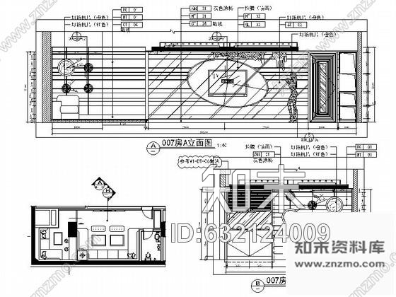 施工图上海精品高档娱乐KTV全套施工图cad施工图下载【ID:632124009】