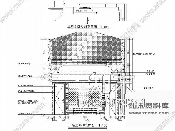 施工图北京顺义区高档低密别墅区现代三层别墅装修施工图cad施工图下载【ID:531974341】