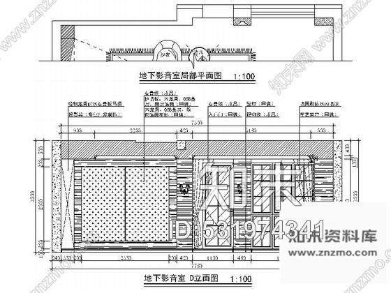 施工图北京顺义区高档低密别墅区现代三层别墅装修施工图cad施工图下载【ID:531974341】