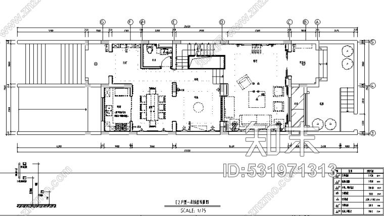 欧式风格三层联排别墅设计施工图附效果图+模型cad施工图下载【ID:531971313】