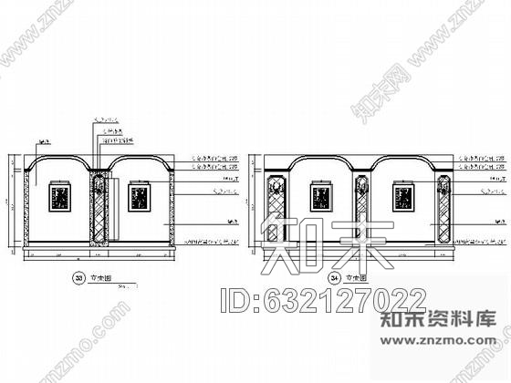 施工图某欧式娱乐会所包房4装修图cad施工图下载【ID:632127022】