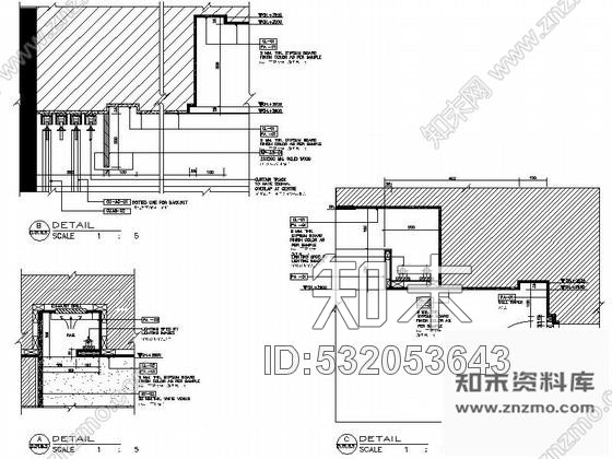 施工图五星假日酒店A型客房施工图cad施工图下载【ID:532053643】