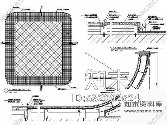 施工图北京现代中式海鲜特色餐厅cad施工图下载【ID:532002524】