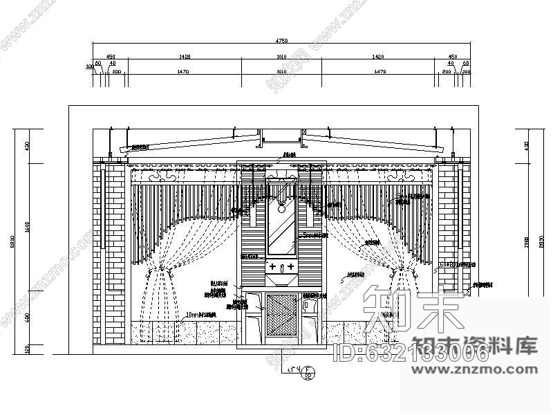 施工图杭州美容护理中心室内装饰图cad施工图下载【ID:632133006】