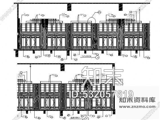 施工图三亚五星酒店主大堂宴会厅施工图cad施工图下载【ID:532057619】