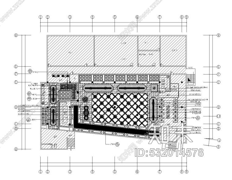 八套不同风格休闲酒吧内部装修全套CAD施工图cad施工图下载【ID:532014578】