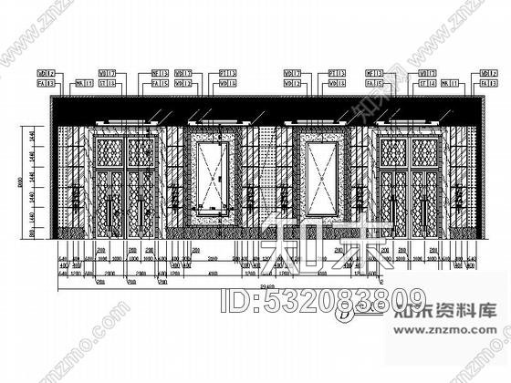 施工图四川灾后重建会议中心宴会会议室施工图含效果图片cad施工图下载【ID:532083809】
