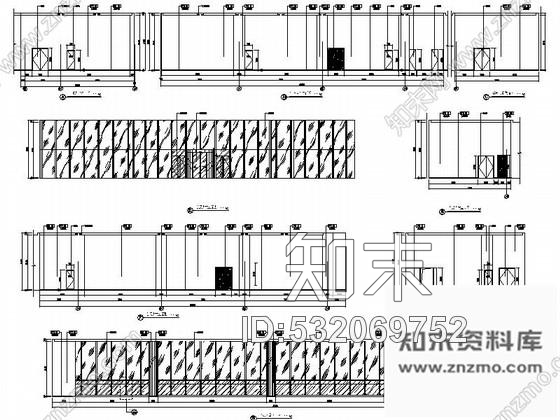 施工图鄂尔多斯商业地产广场高档商场步行街装修施工图含效果cad施工图下载【ID:532069752】