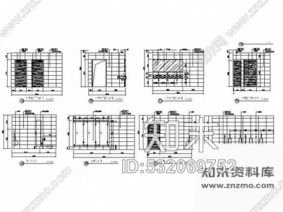 施工图鄂尔多斯商业地产广场高档商场步行街装修施工图含效果cad施工图下载【ID:532069752】