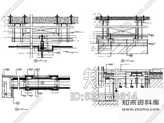 施工图北京知名五星级酒店部分施工图cad施工图下载【ID:532058614】