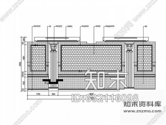 施工图某奢华欧式足疗会所大包间装修图含效果cad施工图下载【ID:632116098】