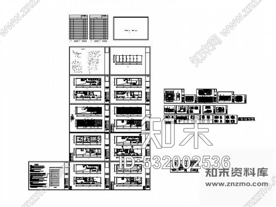 施工图北京某时尚个性牛排馆室内装修图cad施工图下载【ID:532002536】