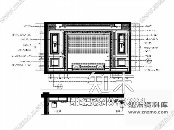 施工图常州豪华三层别墅欧式风格样板房室内设计施工图含效果图cad施工图下载【ID:531973384】