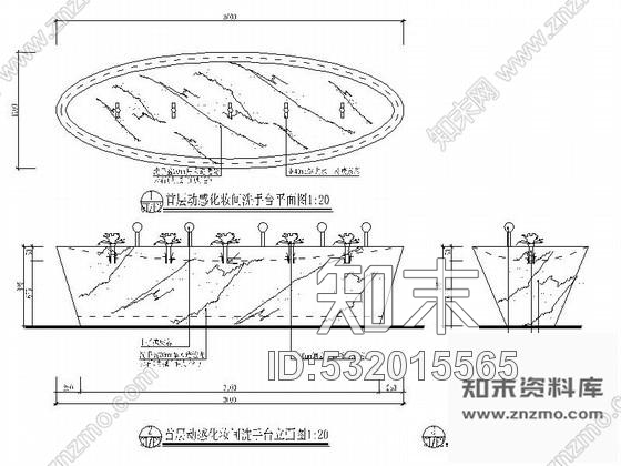 施工图香港某大师设计皇家酒吧局部装修图cad施工图下载【ID:532015565】