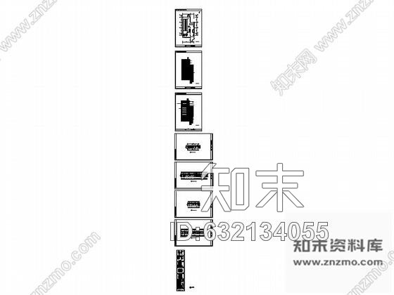 施工图某培训中心保龄球馆室内装修图cad施工图下载【ID:632134055】