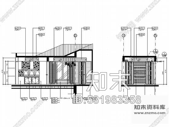 施工图广东高尔夫球场泰国风情度假别墅样板房室内设计施工图含效果施工图下载【ID:531983358】