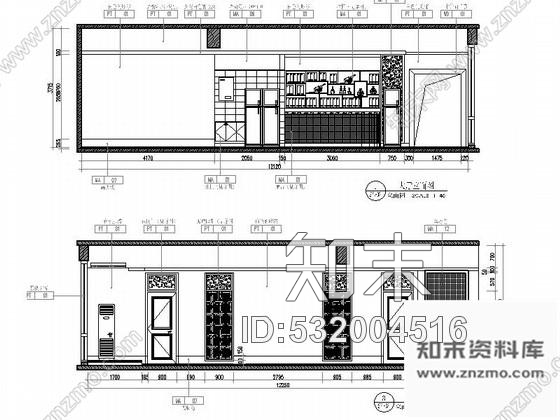 施工图东莞中式风格二层连锁餐馆室内装修图含效果cad施工图下载【ID:532004516】