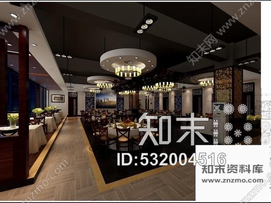 施工图东莞中式风格二层连锁餐馆室内装修图含效果cad施工图下载【ID:532004516】