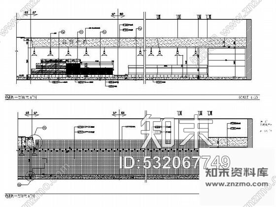 施工图深圳地下百货商场超市室内装修图施工图下载【ID:532067749】