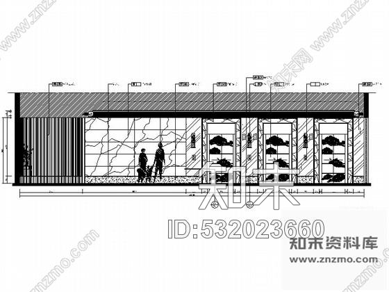 施工图广东高档现代风格五星酒店总统套房室内施工图cad施工图下载【ID:532023660】