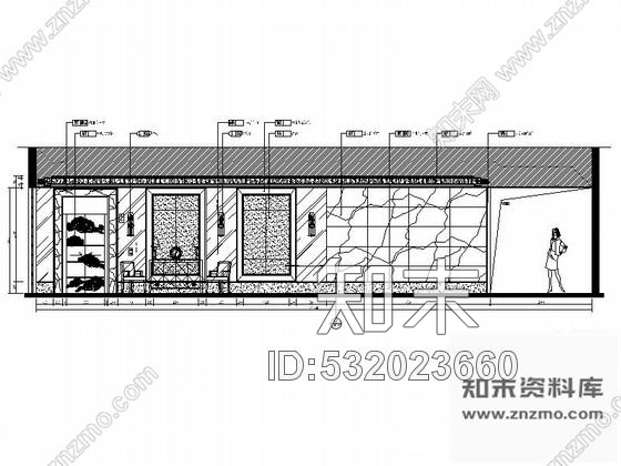 施工图广东高档现代风格五星酒店总统套房室内施工图cad施工图下载【ID:532023660】