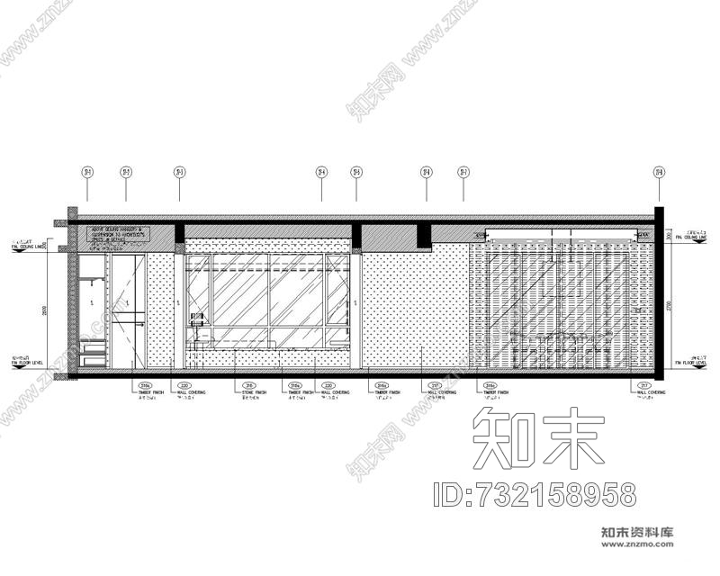 LTW广州雅居乐样板间C1户型cad施工图下载【ID:732158958】