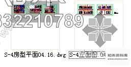 图块/节点某酒店S-5型客房立面图cad施工图下载【ID:832210789】