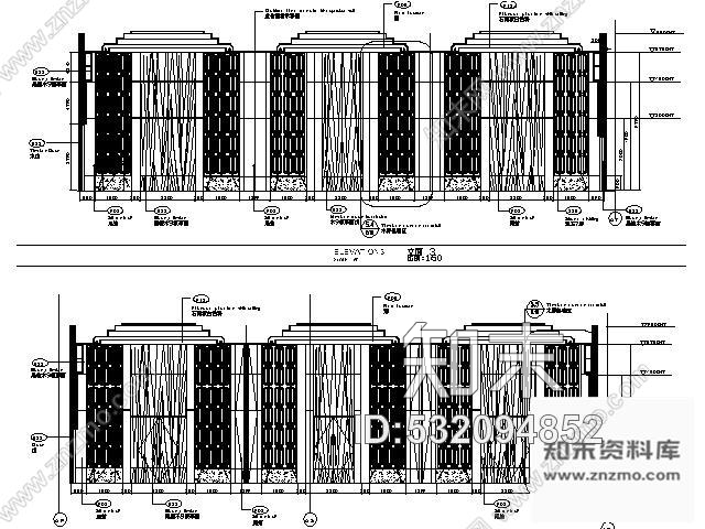 施工图天津某五星级酒店多功能厅施工图cad施工图下载【ID:532094852】