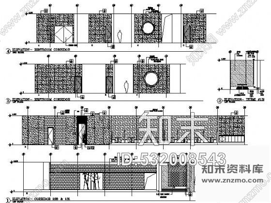 施工图北京中国新理念餐厅施工图含实景cad施工图下载【ID:532008543】