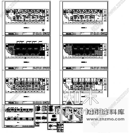 施工图汉中酒店施工图cad施工图下载【ID:532014564】