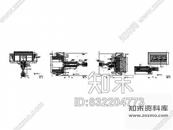 图块/节点卧室衣帽间趟门详图cad施工图下载【ID:832204773】