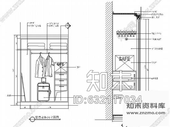 施工图陕西某精品养生会所室内设计施工图cad施工图下载【ID:632117034】