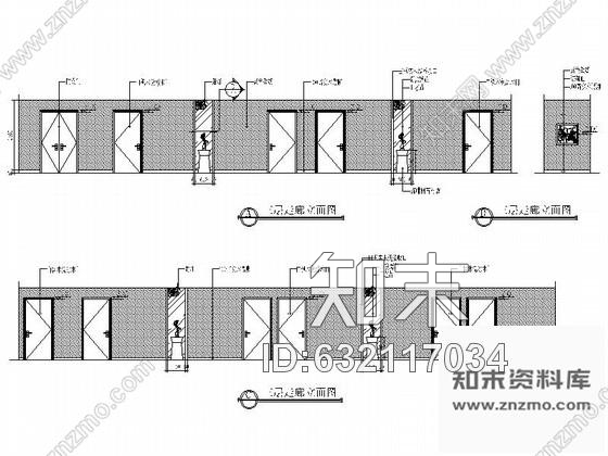 施工图陕西某精品养生会所室内设计施工图cad施工图下载【ID:632117034】