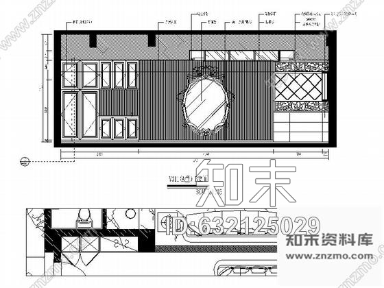 施工图福建欧式国际音乐会所包厢设计装修图cad施工图下载【ID:632125029】