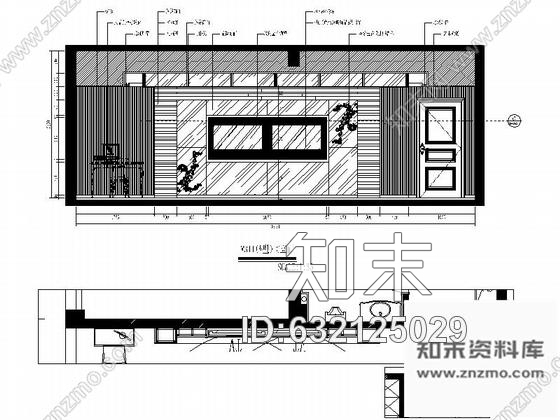 施工图福建欧式国际音乐会所包厢设计装修图cad施工图下载【ID:632125029】