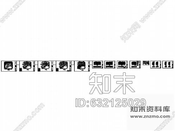 施工图福建欧式国际音乐会所包厢设计装修图cad施工图下载【ID:632125029】