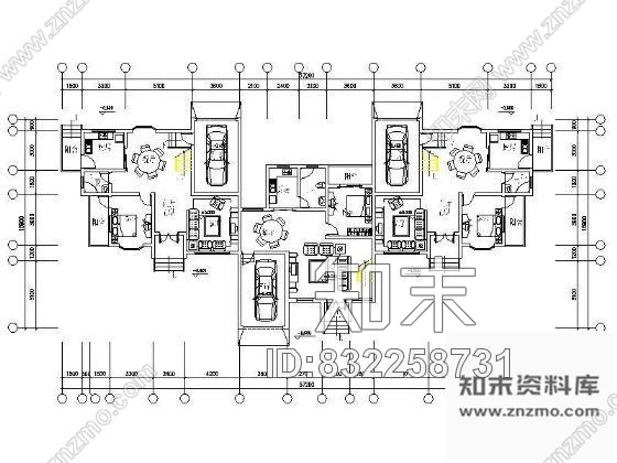 图块/节点房地产多个标准层户型图cad施工图下载【ID:832258731】